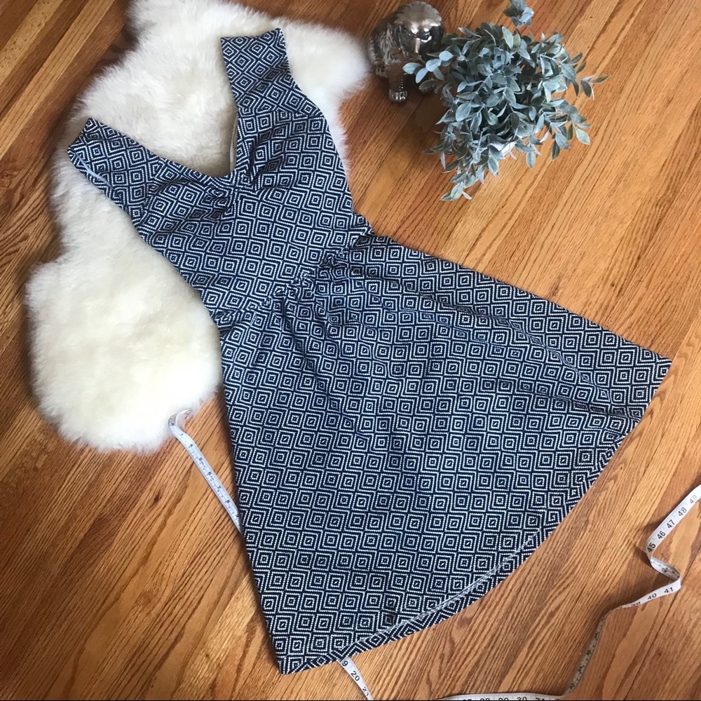 Like New Anthropologie Open Back Dress